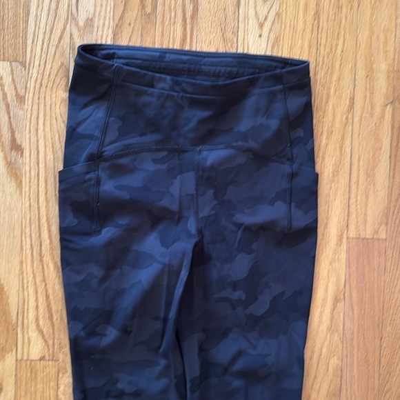 Lululemon 6 Swift Speed High-Rise Tight 28" Heritage 365 Camo Coal Multi Black - Picture 14 of 14